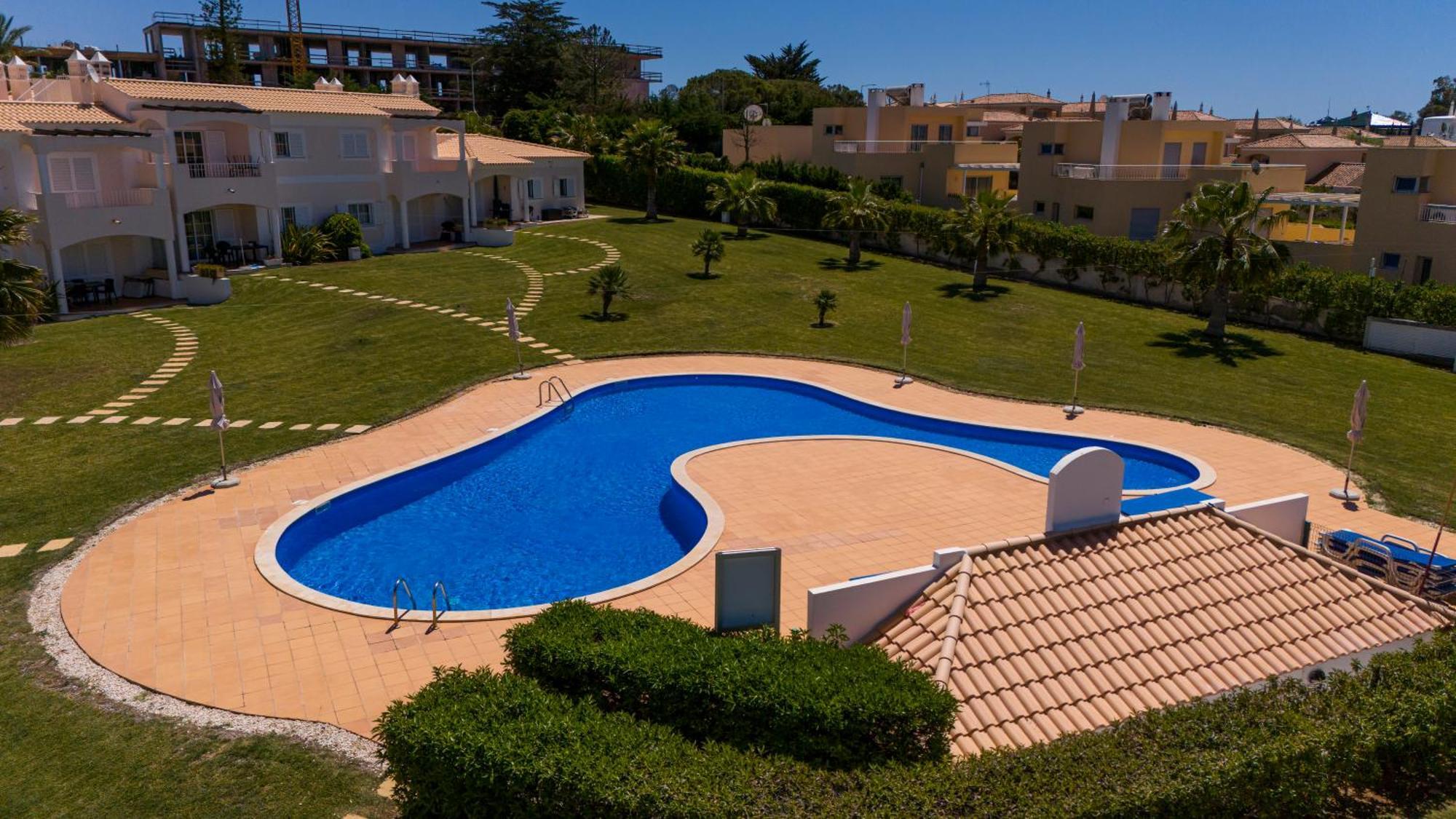 Apartamento No Condominio Baia Village Com Piscina Albufeira Exterior foto