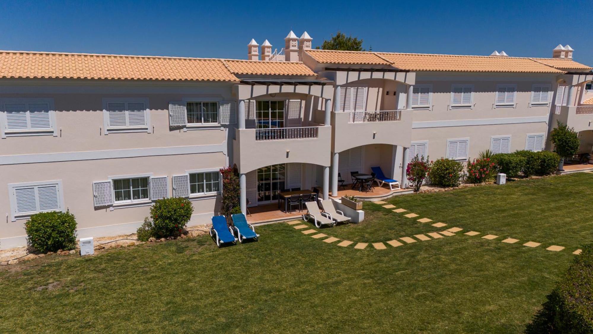 Apartamento No Condominio Baia Village Com Piscina Albufeira Exterior foto